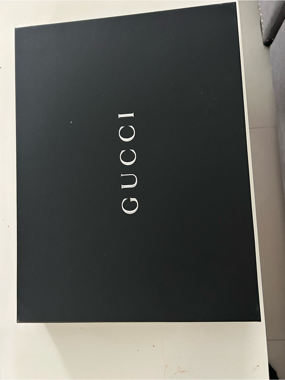 Gucci Black Box with White Logo